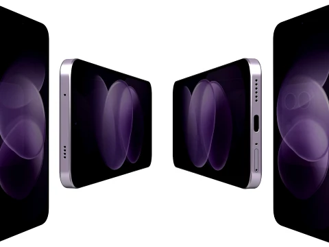 Xiaomi Redmi Note 17 Pro Max Purple 3D Model