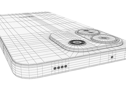 Xiaomi Redmi Note 17 Pro Max Purple 3D Model
