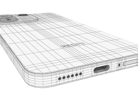 Xiaomi Redmi Note 17 Pro Max Purple 3D Model