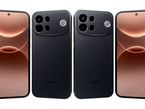Oppo A7 Pro Max Black 3D Model
