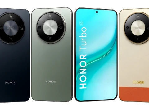 HONOR Turbo 5G All Colors 3D Model