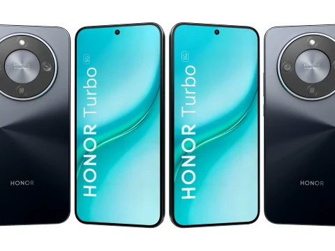 HONOR Turbo 5G All Colors 3D Model