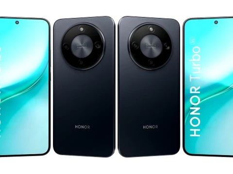 HONOR Turbo 5G All Colors 3D Model