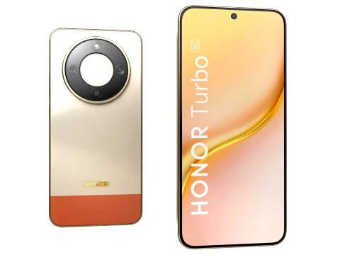 HONOR Turbo 5G All Colors 3D Model