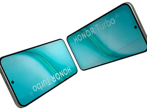 HONOR Turbo 5G All Colors 3D Model