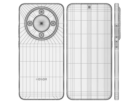 HONOR Turbo 5G All Colors 3D Model