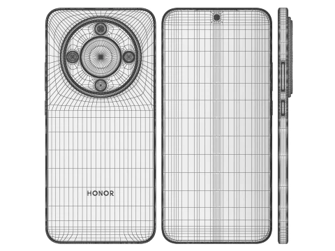 HONOR Turbo 5G All Colors 3D Model