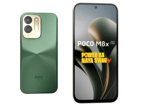 Xiaomi Poco M8x Leather Green 3D Model