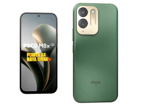 Xiaomi Poco M8x Leather Green 3D Model