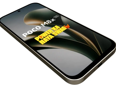 Xiaomi Poco M8x Leather Green 3D Model