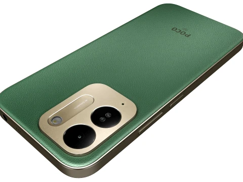 Xiaomi Poco M8x Leather Green 3D Model