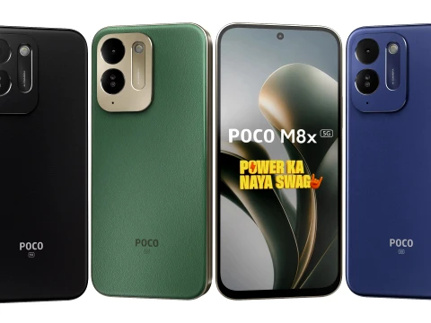 Xiaomi Poco M8x All Colors 3D Model
