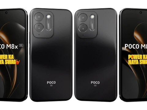 Xiaomi Poco M8x All Colors 3D Model