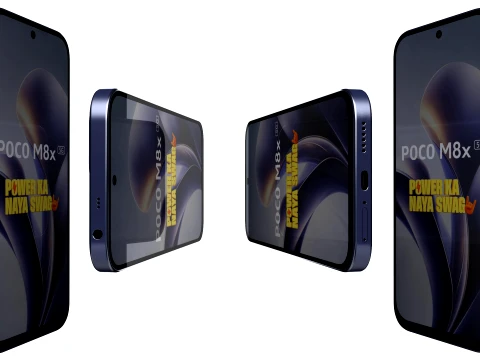 Xiaomi Poco M8x All Colors 3D Model
