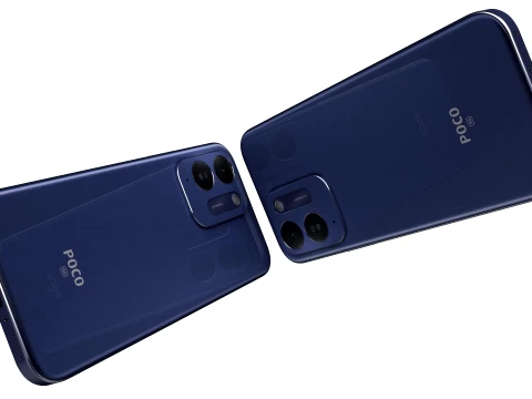 Xiaomi Poco M8x All Colors 3D Model