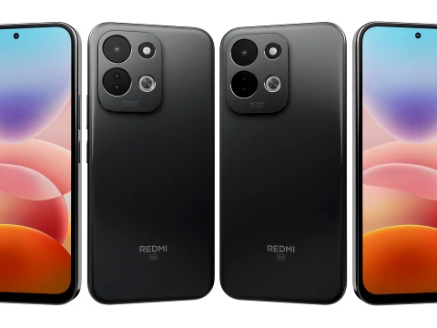 Xiaomi REDMI 17 5G Black 3D Model