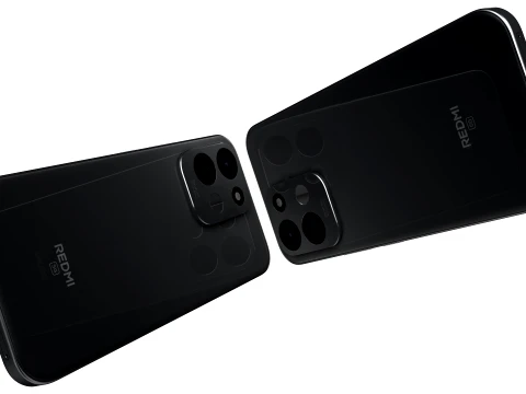 Xiaomi REDMI 17 5G Black 3D Model