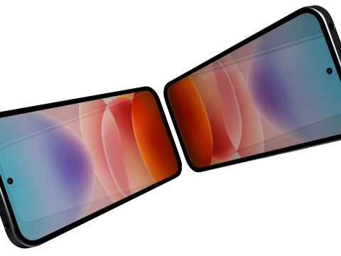 Xiaomi REDMI 17 5G Black 3D Model