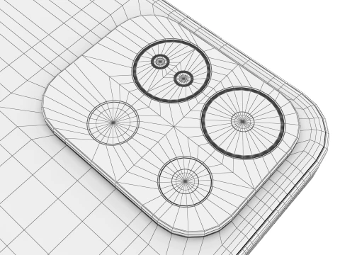 Xiaomi REDMI 17 5G Black 3D Model