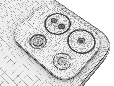 Xiaomi REDMI 17 5G Black 3D Model