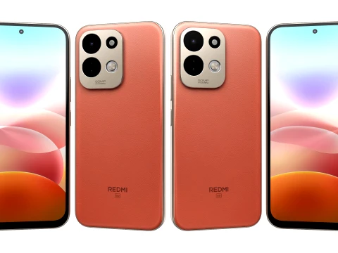 Xiaomi REDMI 17 5G Vivid Orange 3D Model