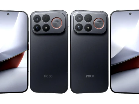 Xiaomi Poco F9 Ultra Black 3D Model