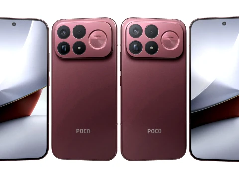 Xiaomi Poco F9 Ultra Red 3D Model