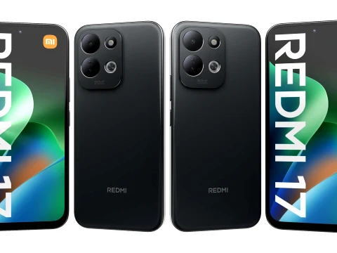 Xiaomi Redmi 17 Black 3D Model