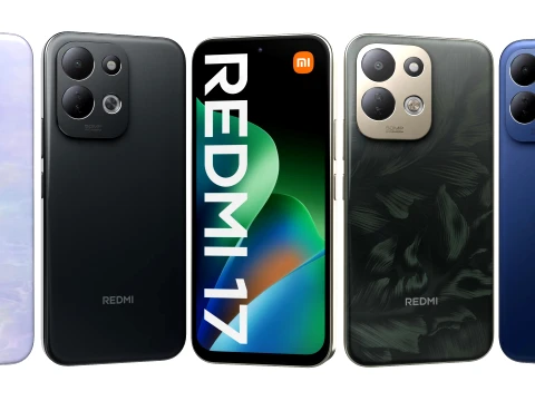 Xiaomi Redmi 17 All Colors 3D Model