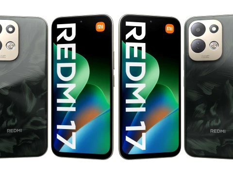 Xiaomi Redmi 17 All Colors 3D Model