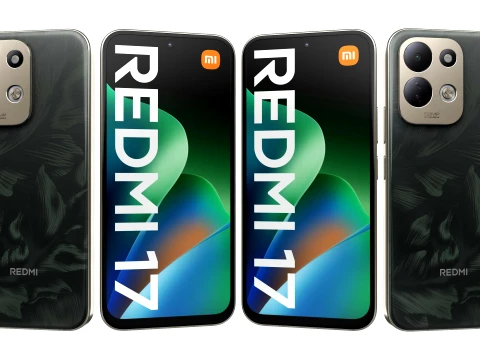 Xiaomi Redmi 17 All Colors 3D Model