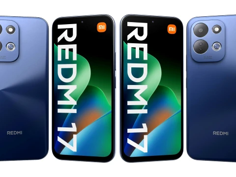 Xiaomi Redmi 17 All Colors 3D Model