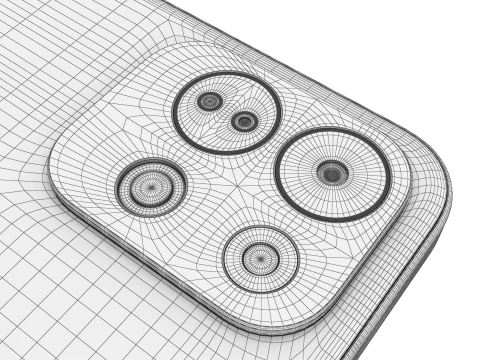 Xiaomi Redmi 17 All Colors 3D Model
