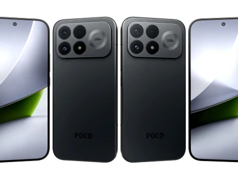 Xiaomi Poco F9 Pro Black 3D Model