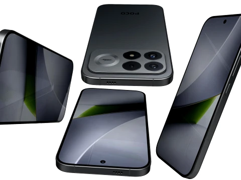 Xiaomi Poco F9 Pro Black 3D Model