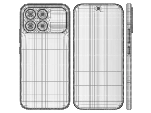 Xiaomi Poco F9 Pro Black 3D Model