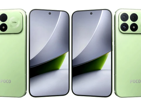 Xiaomi Poco F9 Pro Green 3D Model