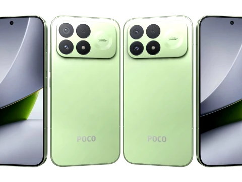 Xiaomi Poco F9 Pro Green 3D Model