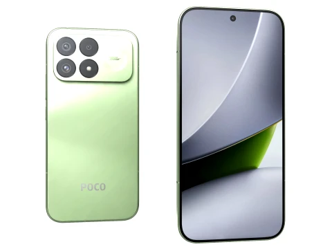 Xiaomi Poco F9 Pro Green 3D Model