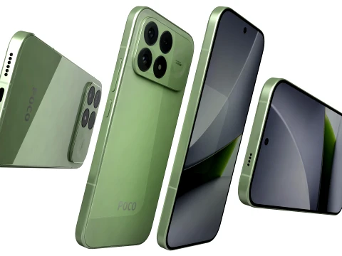 Xiaomi Poco F9 Pro Green 3D Model