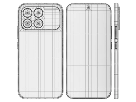Xiaomi Poco F9 Pro Green 3D Model