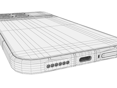 Xiaomi Poco F9 Pro Green 3D Model