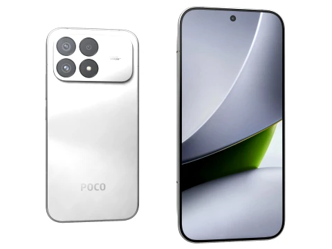 Xiaomi Poco F9 Pro White 3D Model