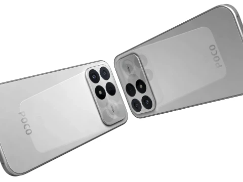 Xiaomi Poco F9 Pro White 3D Model