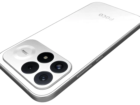 Xiaomi Poco F9 Pro White 3D Model