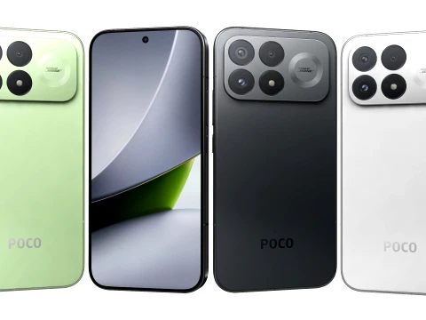 Xiaomi Poco F9 Pro All Colors 3D Model