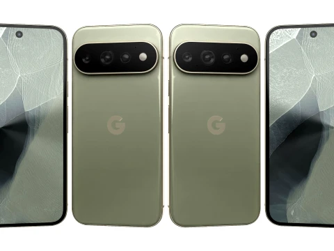 Google Pixel 11 Pro XL Olive 3D Model