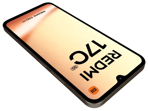 Xiaomi Redmi 17C 5G Gold 3D Model