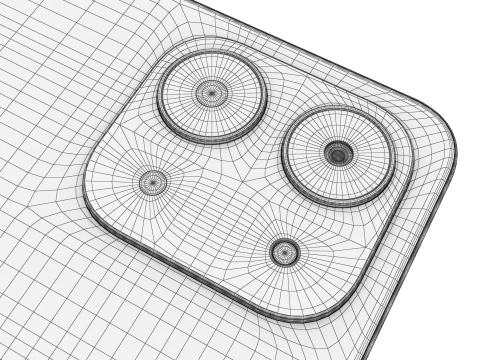Xiaomi Redmi 17C 5G Gold 3D Model