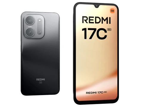 Xiaomi Redmi 17C 5G Black 3D Model